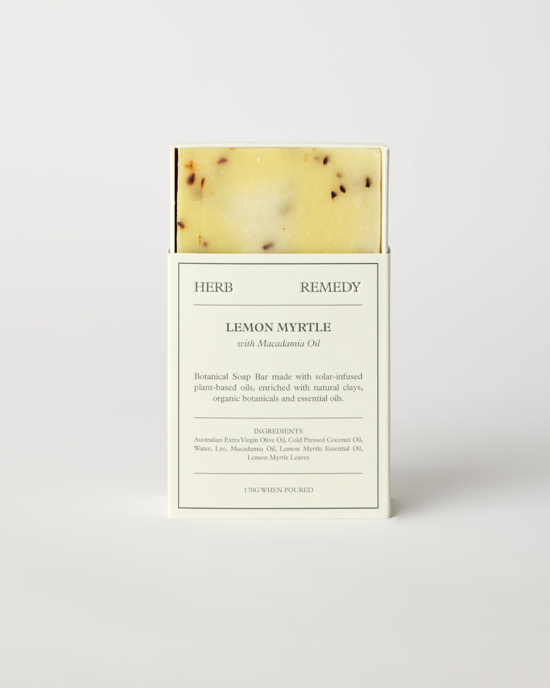 Lemon Myrtle with Macadamia Oil Soap