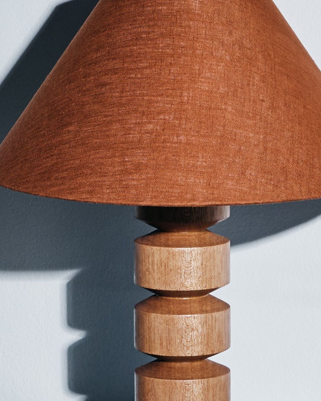 Pillar Table Lamp Rust (pre-order)