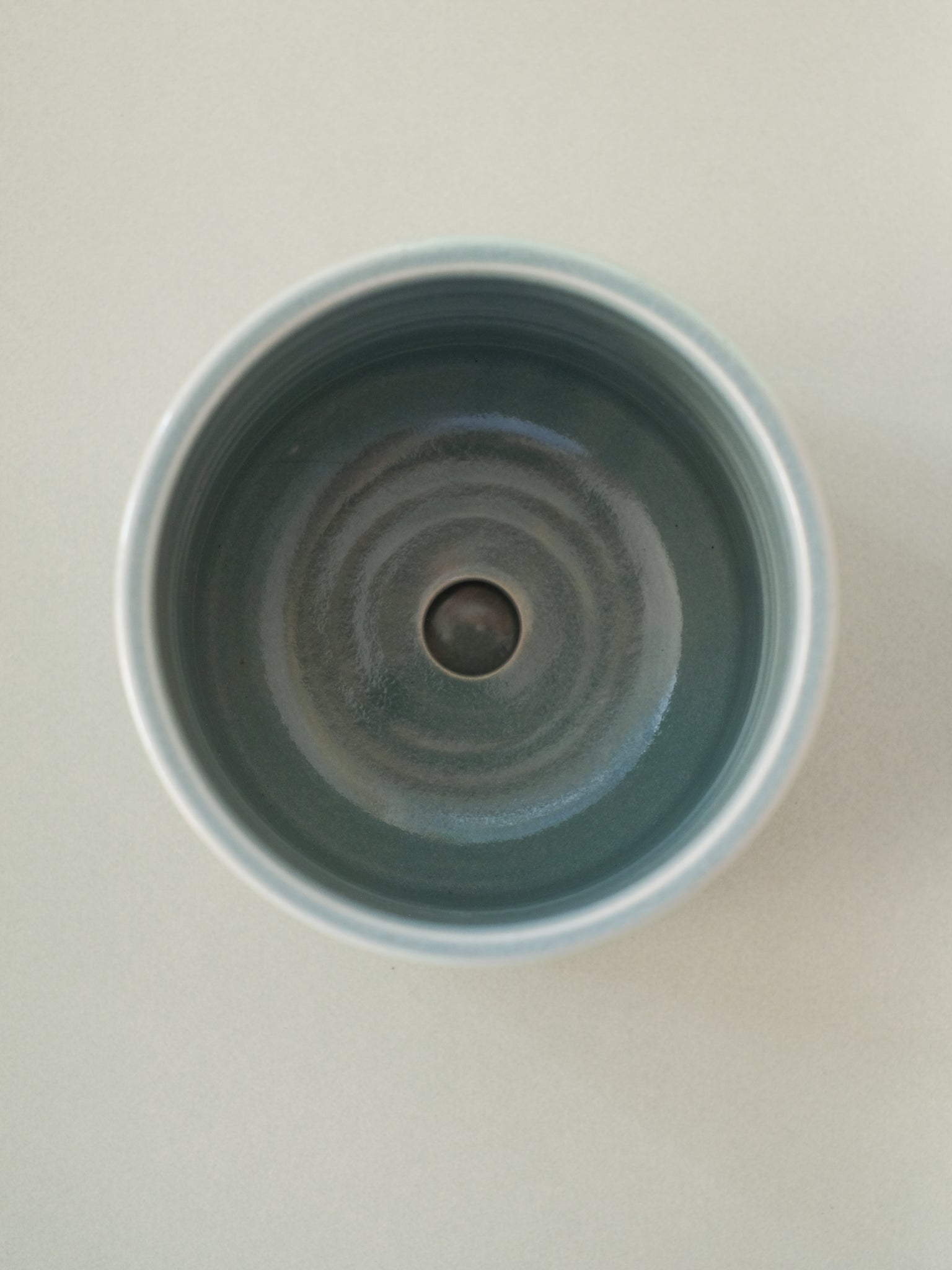 Planter with Saucer — Blue