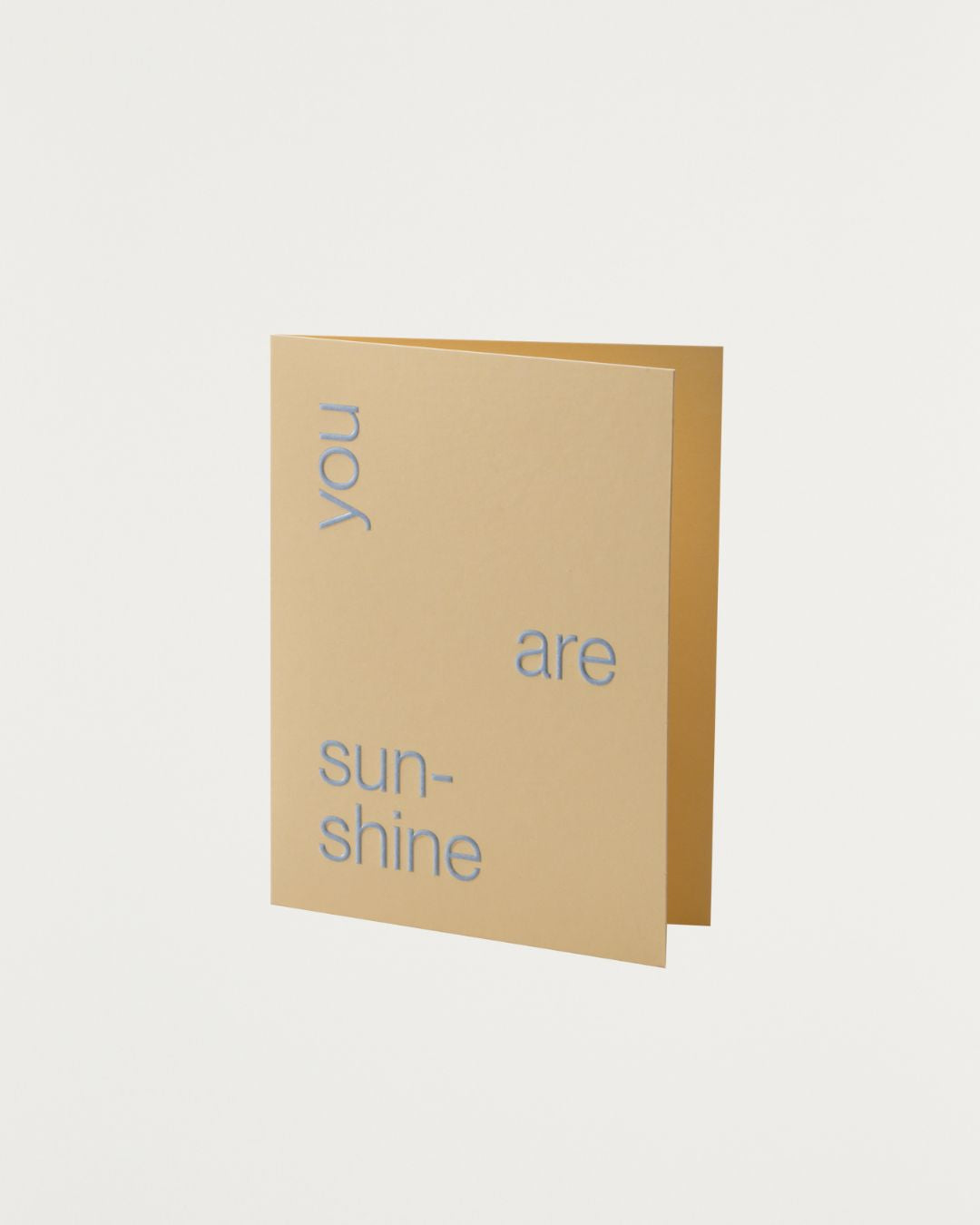 You Are Sunshine Card